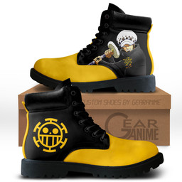 One Piece Law Boots Anime Custom Shoes Simple Style NTT0512Gear Anime