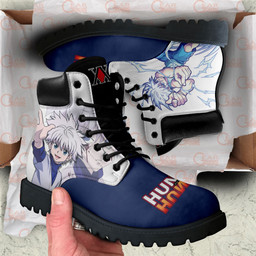 Hunter x Hunter Killua Zoldyck Boots Anime Custom Shoes MV0512Gear Anime- 1- Gear Anime