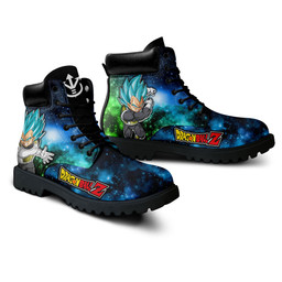 Dragon Ball Vegeta Blue Boots Anime Custom Shoes Galaxy Style NTT0512Gear Anime- 2- Gear Anime