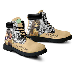 Clannad Tomoyo Sakagami Boots Manga Anime Custom Shoes NTT1912Gear Anime- 2- Gear Anime