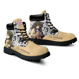 Clannad Fuko Ibuki Boots Manga Anime Custom Shoes NTT1912Gear Anime- 2- Gear Anime