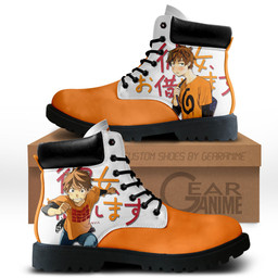Rent a Girlfriend Kazuya Kinoshita Boots Anime Custom Shoes NTT1312Gear Anime
