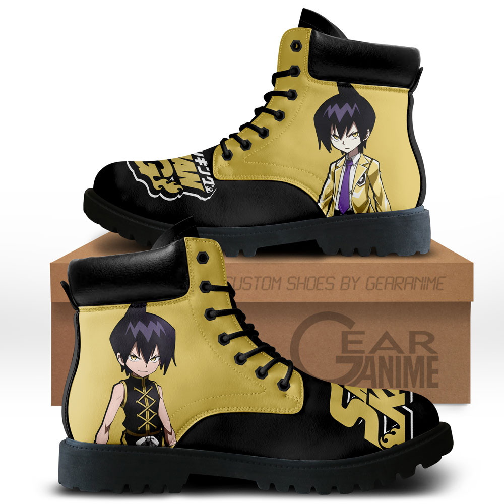 Shaman King Tao Ren Boots Anime Custom Shoes NTT1912Gear Anime