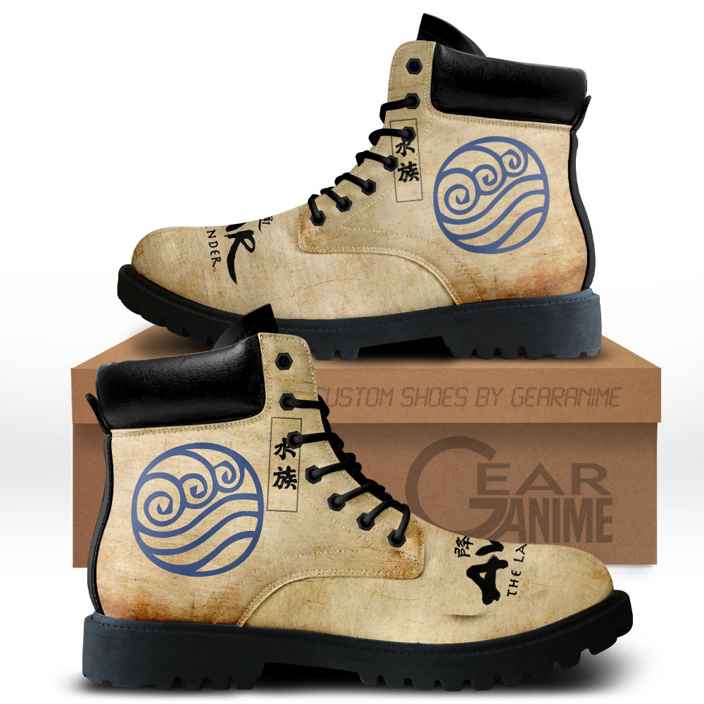Avatar The Last Airbender Water Nation Boots Anime Custom Shoes MV1312Gear Anime