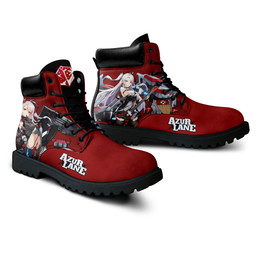 Azur Lane Prinz Eugen Boots Anime Game Custom Shoes NTT2112Gear Anime- 2- Gear Anime