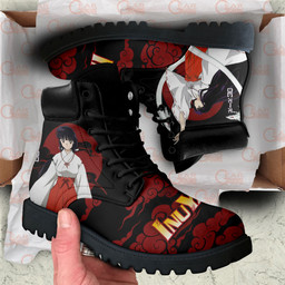 InuYasha Kikyo Boots Anime Custom Shoes MV1912Gear Anime- 1- Gear Anime
