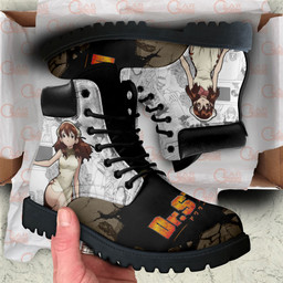 Dr Stone Yuzuriha Ogawa Boots Anime Custom Shoes MV1912Gear Anime- 1- Gear Anime