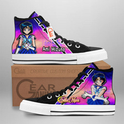 Sailor Mercury Anime Custom High Top Shoes NTT0901 Gear Anime