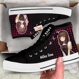 Kaguya-sama Miko Iino Anime Custom High Top Shoes NTT0901 Gear Anime