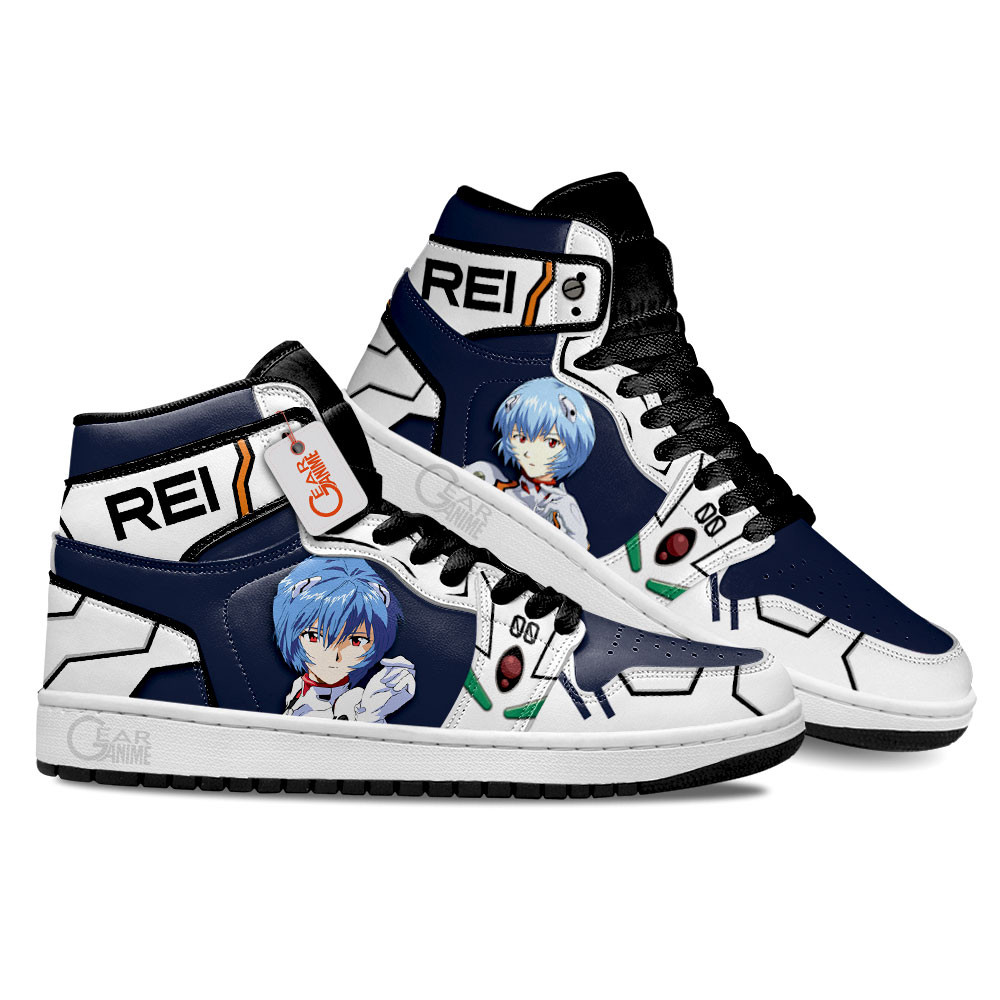 Evangelion Ayanami Rei Custom Anime Shoes MN1001 Gear Anime