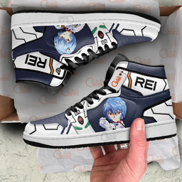Evangelion Ayanami Rei Custom Anime Shoes MN1001 Gear Anime