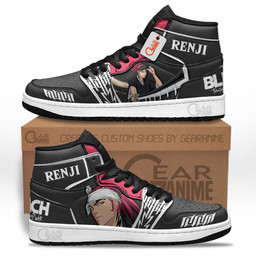 Bleach Renji Abarai Custom Anime Shoes MN0901 Gear Anime
