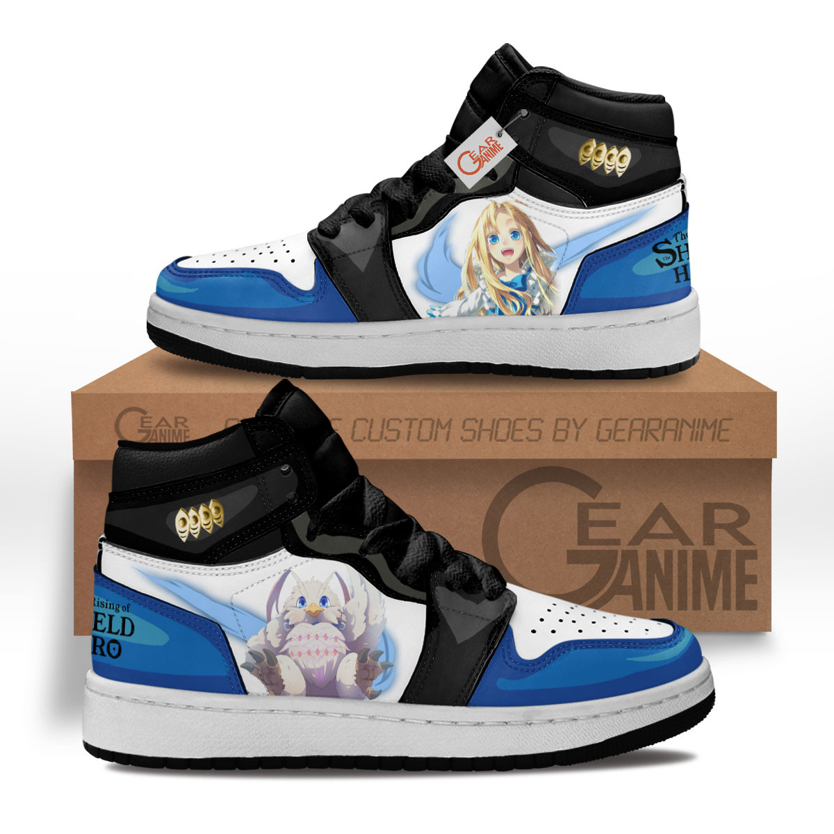 Shield Hero Filo Anime Kids Custom Sneakers MV1601 Gear Anime