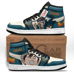Dr Stone Chrome Anime Shoes Custom Sneakers MN1601 Gear Anime
