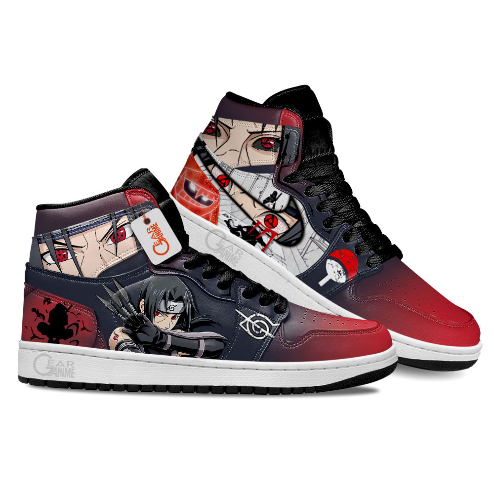 Itachi Uchiha Anime Shoes Custom Sneakers MN2102 Gear Anime