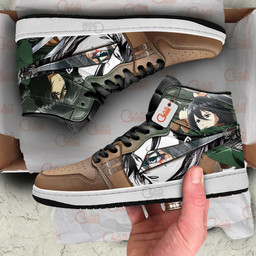 Mikasa Ackerman Anime Shoes Custom Sneakers MN2102 Gear Anime