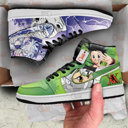 Gon Freecss and Killua Zoldyck Anime Shoes Custom Sneakers MN2102 Gear Anime