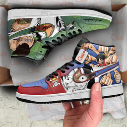 Luffy and Roronoa Zoro Anime Shoes Custom Sneakers MN2102 Gear Anime