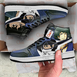 Spike Spiegel Shoes Anime Custom Sneakers MN2102 Gear Anime