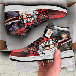 Berserk Guts Shoes Anime Custom Sneakers MN2102 Gear Anime