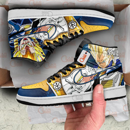 Vegeta Super Saiyan Shoes DB Anime Custom Sneakers MN2102 Gear Anime