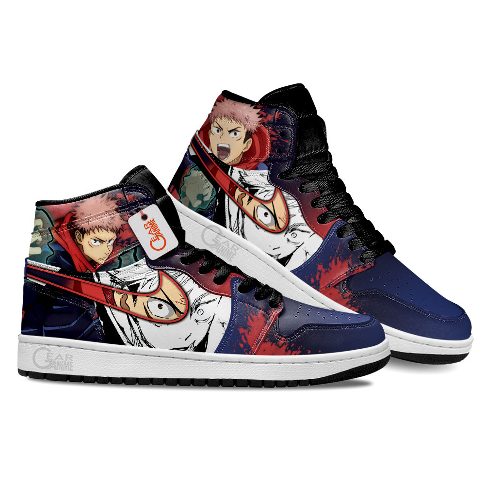 Yuji Itadori Shoes Anime Custom Sneakers MN2102 Gear Anime