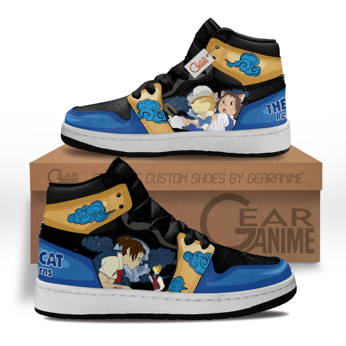 The Cat Returns Anime Custom Kids Shoes MV2103 Gear Anime