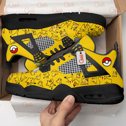 Pokemon Pikachu J4 Sneakers Custom Anime Shoes MN3103 - Gear Anime