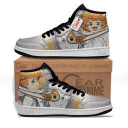 Emma Sneakers Custom Promised Neverland Anime Shoes MN0504 Gear Anime