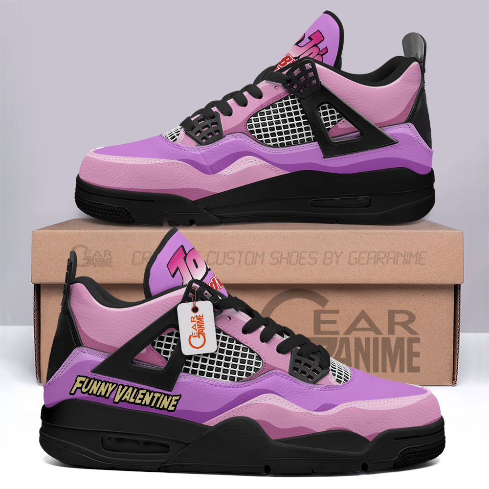 Funny Valentine Sneakers Anime Personalized Shoes MN2903 - Gear Anime