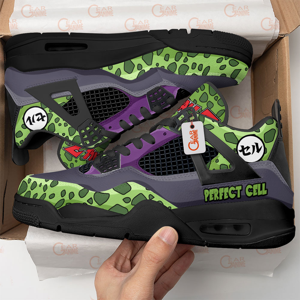 Perfect Cell Anime Sneakers Custom Personalized Shoes MN2903 - Gear Anime
