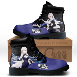 Azur Lane Belfast Boots Anime Game Custom Shoes NTT2112Gear Anime