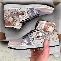 Mikoto Misaka Anime Sneakers A Certain Magical Index Custom Shoes MN0504 Gear Anime