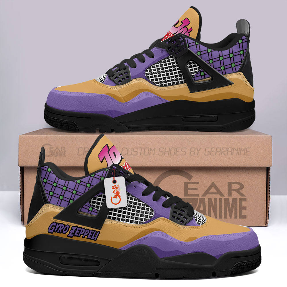 Gyro Zeppeli Sneakers Anime Personalized Shoes MN2903 - Gear Anime