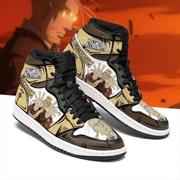 Van Hohenheim High-Top Leather Sneakers -  Fullmetal Alchemist - Angle 2