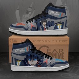 Darling in the Franxx Hiro Sneakers Code 016 Custom Shoes - 2 - GearAnime
