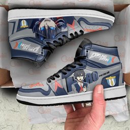Darling in the Franxx Hiro Sneakers Code 016 Custom Shoes - 3 - GearAnime