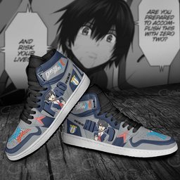 Darling in the Franxx Hiro Sneakers Code 016 Custom Shoes - 4 - GearAnime