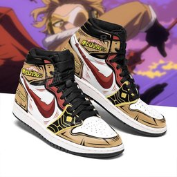 Keigo Takami Hawks Hero High-Top Leather Sneakers -  My Hero Academia - Angle 1