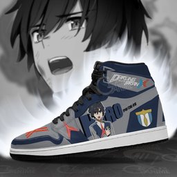 Darling in the Franxx Hiro Sneakers Code 016 Custom Shoes - 5 - GearAnime