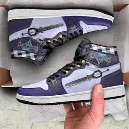 Kingdom Hearts Riku Sword Sneakers Custom Anime Shoes - 3 - GearAnime
