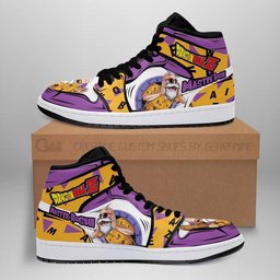 Master Roshi High-Top Leather Sneakers -  Dragon Ball Z - Angle 1