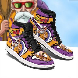 Master Roshi High-Top Leather Sneakers -  Dragon Ball Z - Angle 2