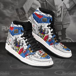 RX-78-2 Gundam High-Top Leather Sneakers -  Gundam - Angle 4