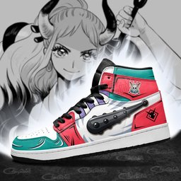 Yamato's kanabo High-Top Leather Sneakers -  One Piece - Angle 4