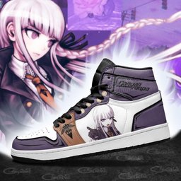 Kyoko Kirigiri High-Top Leather Sneakers -  Danganronpa - Angle 3