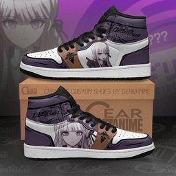 Kyoko Kirigiri High-Top Leather Sneakers -  Danganronpa - Angle 1