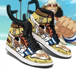 The Sniper Usopp High-Top Leather Sneakers -  One Piece - Angle 2