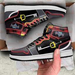 Kingdom Hearts Sora Sword Sneakers Custom Anime Shoes - 3 - GearAnime