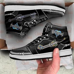 Kingdom Hearts Roxas Sword Sneakers Custom Anime Shoes - 4 - GearAnime